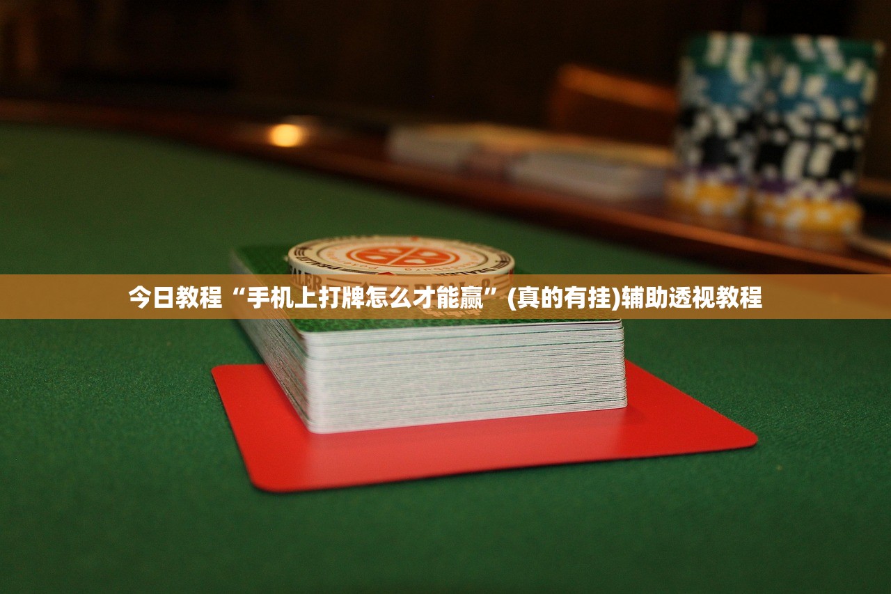 今日教程“手机上打牌怎么才能赢”(真的有挂)辅助透视教程